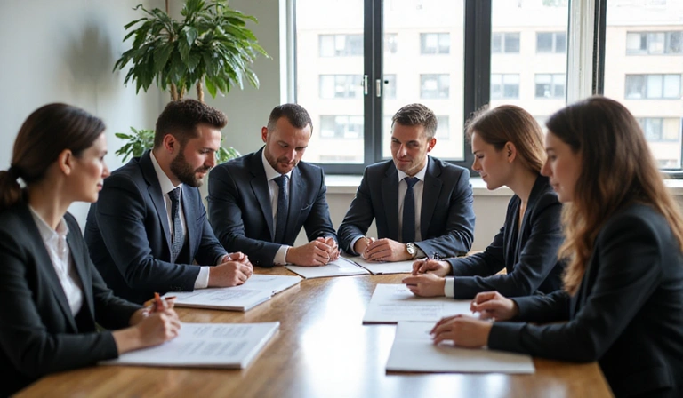 CorporateJuris Solutions team working together