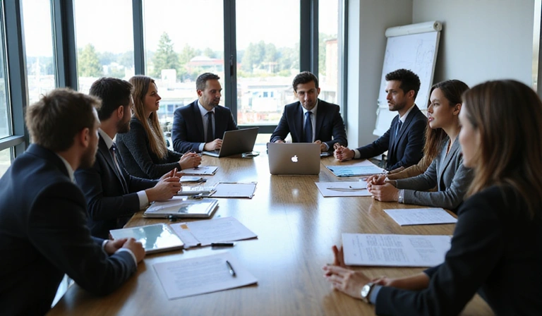 International business meeting