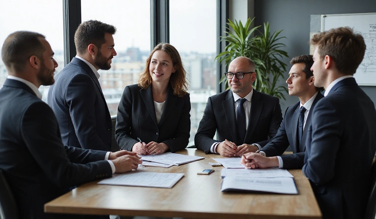 Team of legal professionals