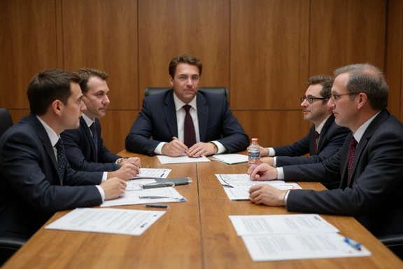 Arbitration hearing in progress